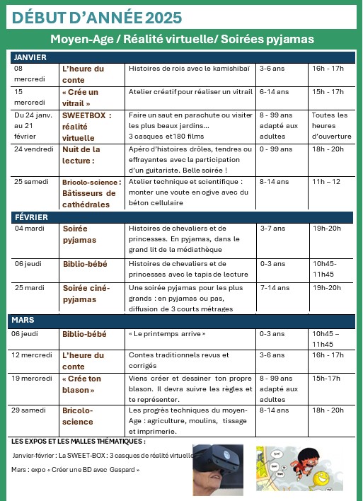 2025 programme JFM3